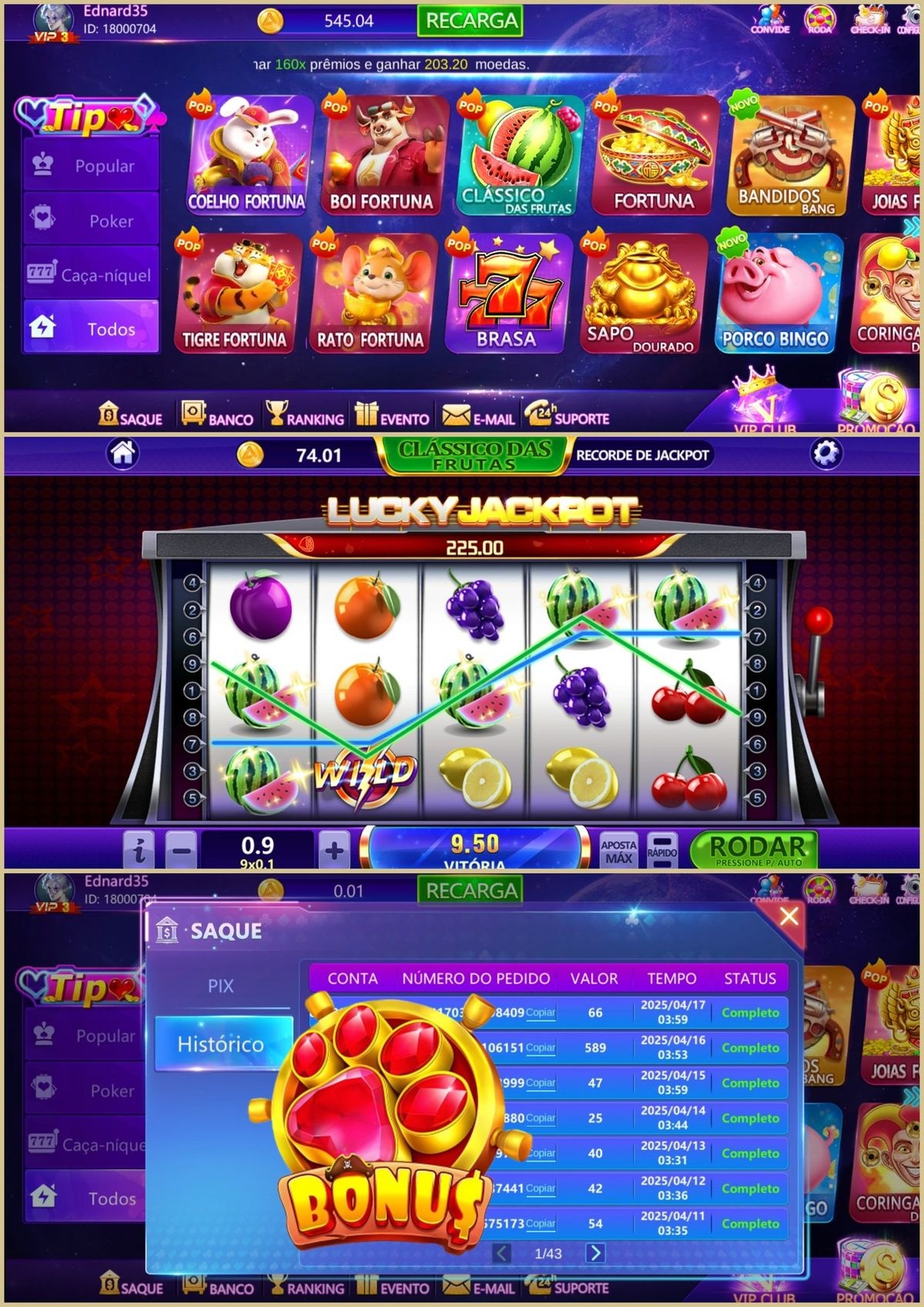 Four Winds Casino game